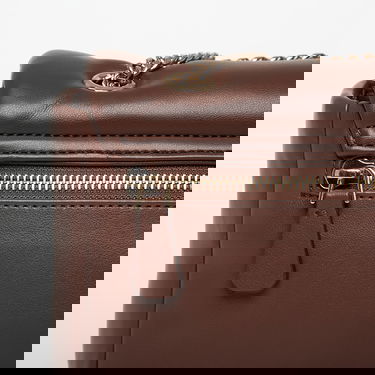 Чанта през рамо GUESS Padded Chain Strap Convertible Crossbody Flap Bag Sunetra Universal Кафяво | HWNG7534210-ESP, 3