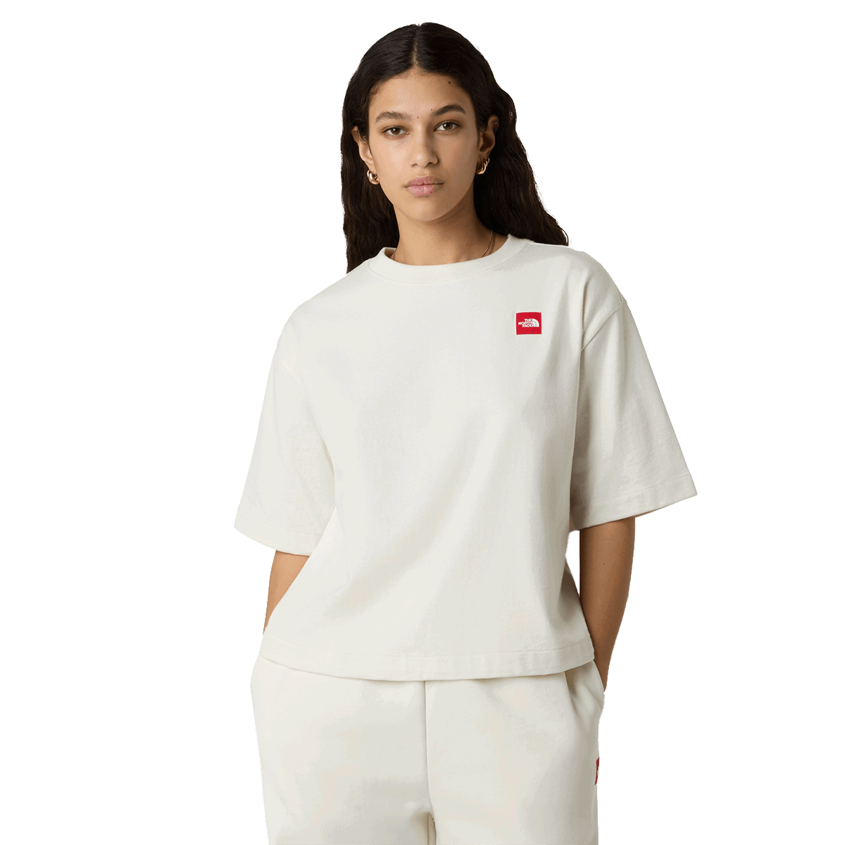 Тениска The North Face RedBox S/S Boxy Tee Бежово | NF0A8EG6QLI1, 0