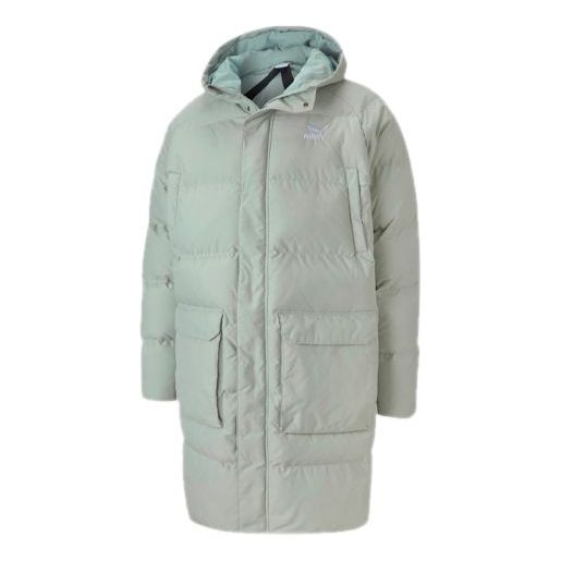 Пухо яке Puma Classics Long Down Jacket Зелено | 599309-49