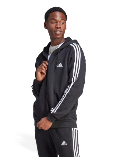 Суитчър adidas Originals Essentials Fleece 3-Stripes Черно | IB4029