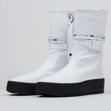 Кецове и обувки Nike W Air Force 1 Sage Hi Бяло | AQ2771-100, 0