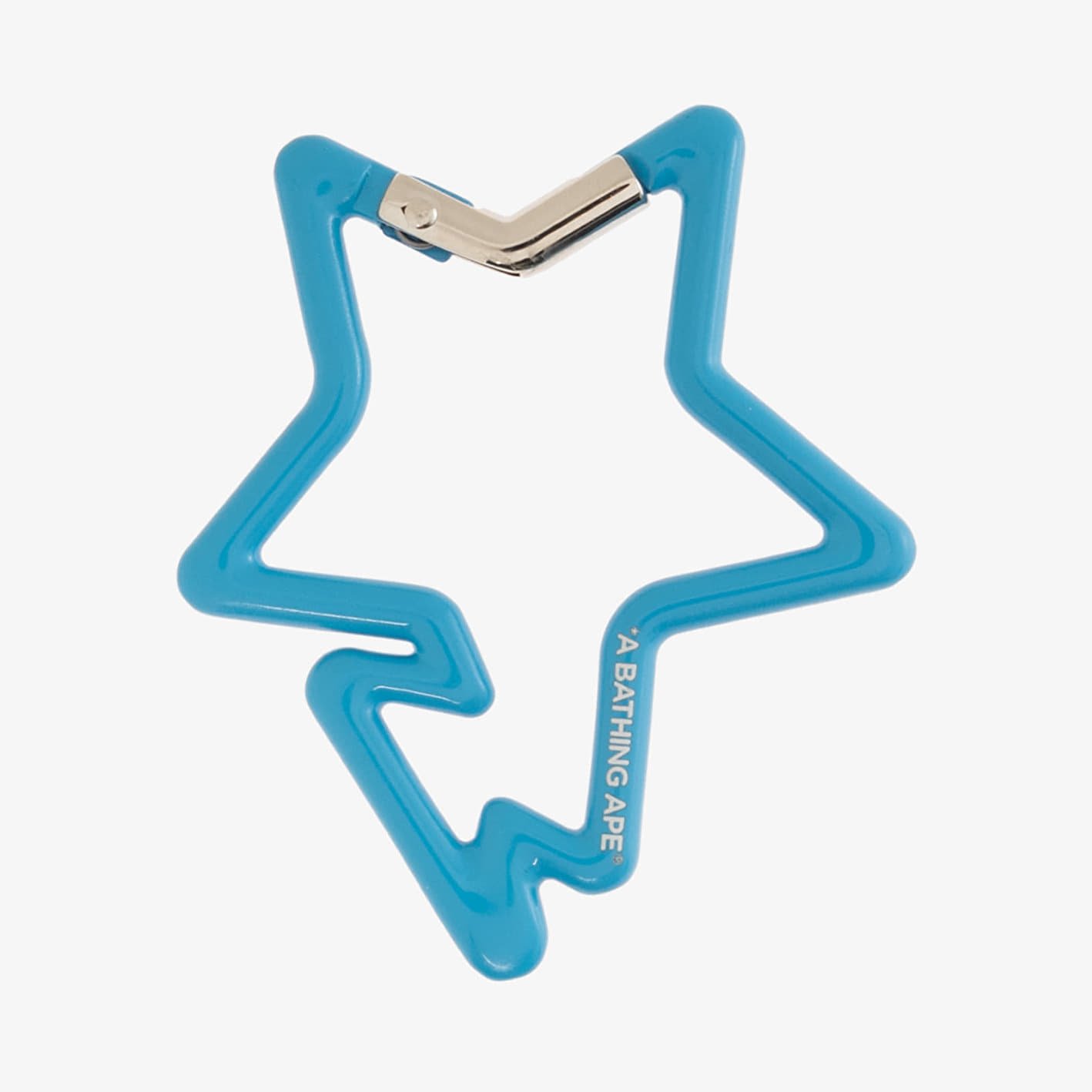 Ключодържатели BAPE A BATHING APE Star-Shaped Carabiner Синьо | 001GDL301012MBLU, 1