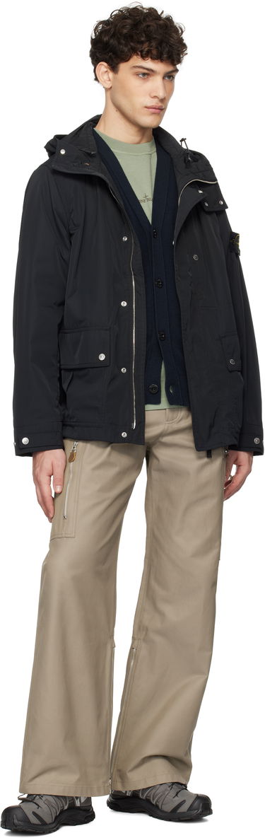 Парка Stone Island Stone Island Micro Twill Parka Черно | K1S15 4100006 S0026, 4