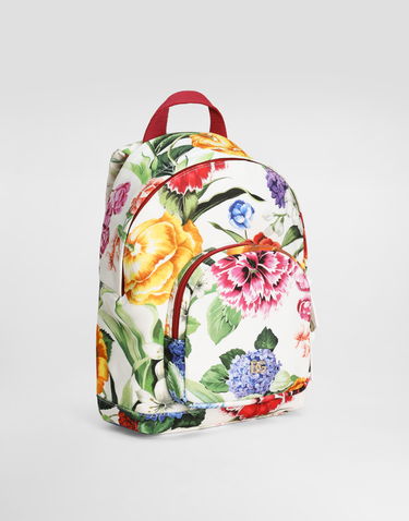 Раница Dolce & Gabbana Dolce & Gabbana Floral Print Canvas Backpack Многоцветен | EB0105A6571HA5KU, 1