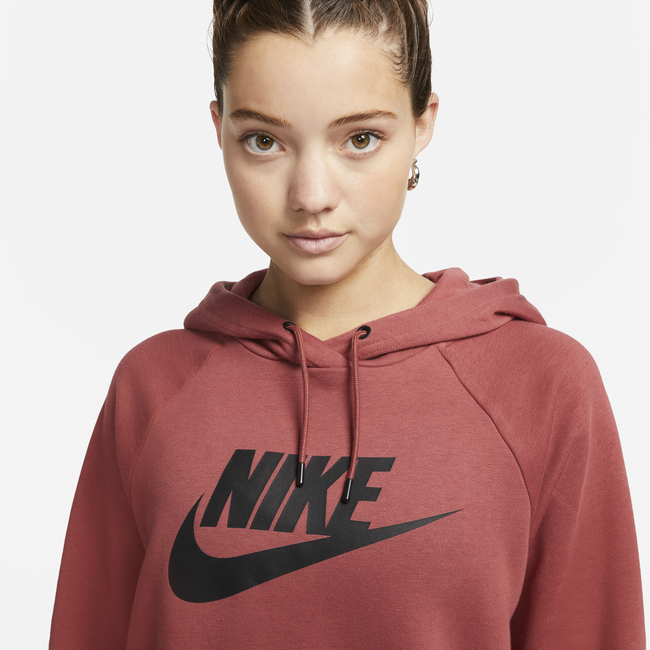 Суитчър Nike Sportswear Essential Fleece Hoodie Червено | DX2319-691, 1