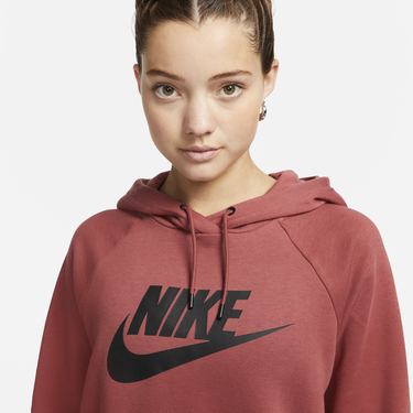 Суитчър Nike Sportswear Essential Fleece Hoodie Червено | DX2319-691, 1