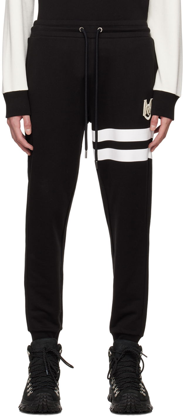 Спортни панталони Moncler Monogram Sweatpants Черно | I10918H00006809KR, 0