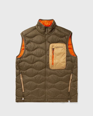 Жилетка Peak Performance HeliuUtility Wavy Down Vest Кафяво | G80344050, 2