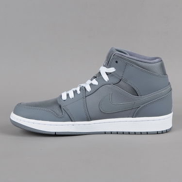 Кецове и обувки Jordan Air Jordan 1 Retro Mid ''Cool Grey'' Сиво | 554724-022, 0
