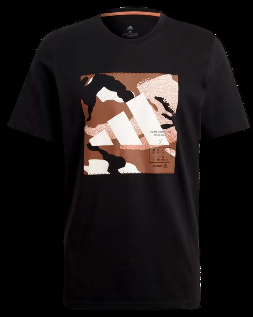 Тениска adidas Originals CAMO BOS TEE M Черно | gn6838