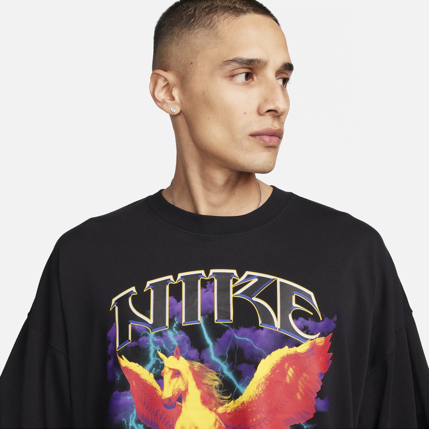 Тениска Nike Sportswear Черно | FJ1089-010, 1