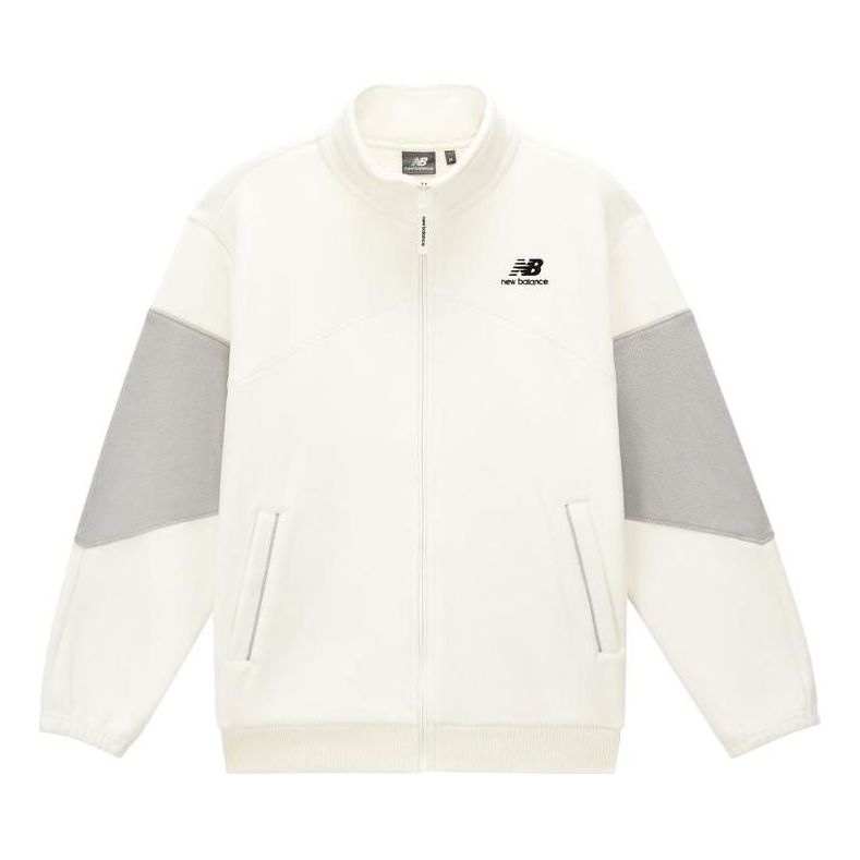 Суитчър New Balance Lifestyle Fleece Jacket Бяло | 6DD38811-IV, 0