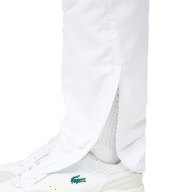 Панталони Lacoste Diamond Weave Taffeta Track Pants Бяло | XH124T-00-001, 2