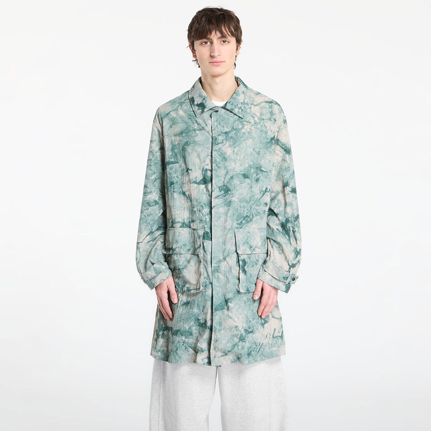Яке Y-3 Y-3 Marbled Long Jacket Многоцветен | KS5240, 0