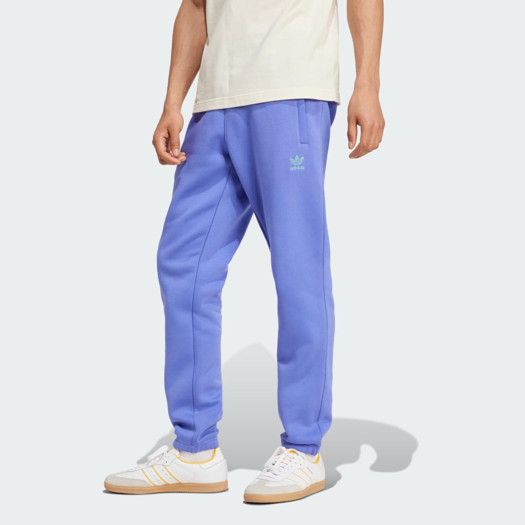 Спортни панталони adidas Performance Trefoil Essentials Sweatpants Лилаво | IY7365, 1