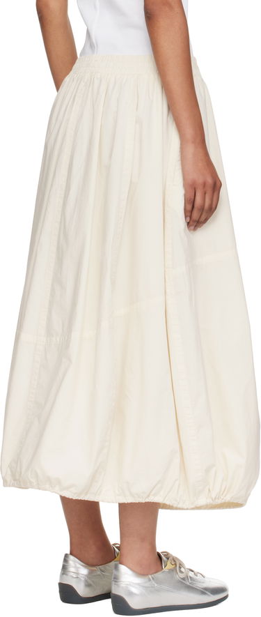 Пола YMC YMC Parachute Midi Skirt Бяло | Q3YMB, 2