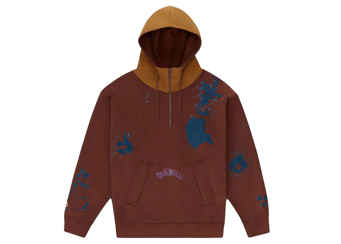 Суитчър Converse Bandulu x Hoodie Кафяво | 10021726-A01, 0
