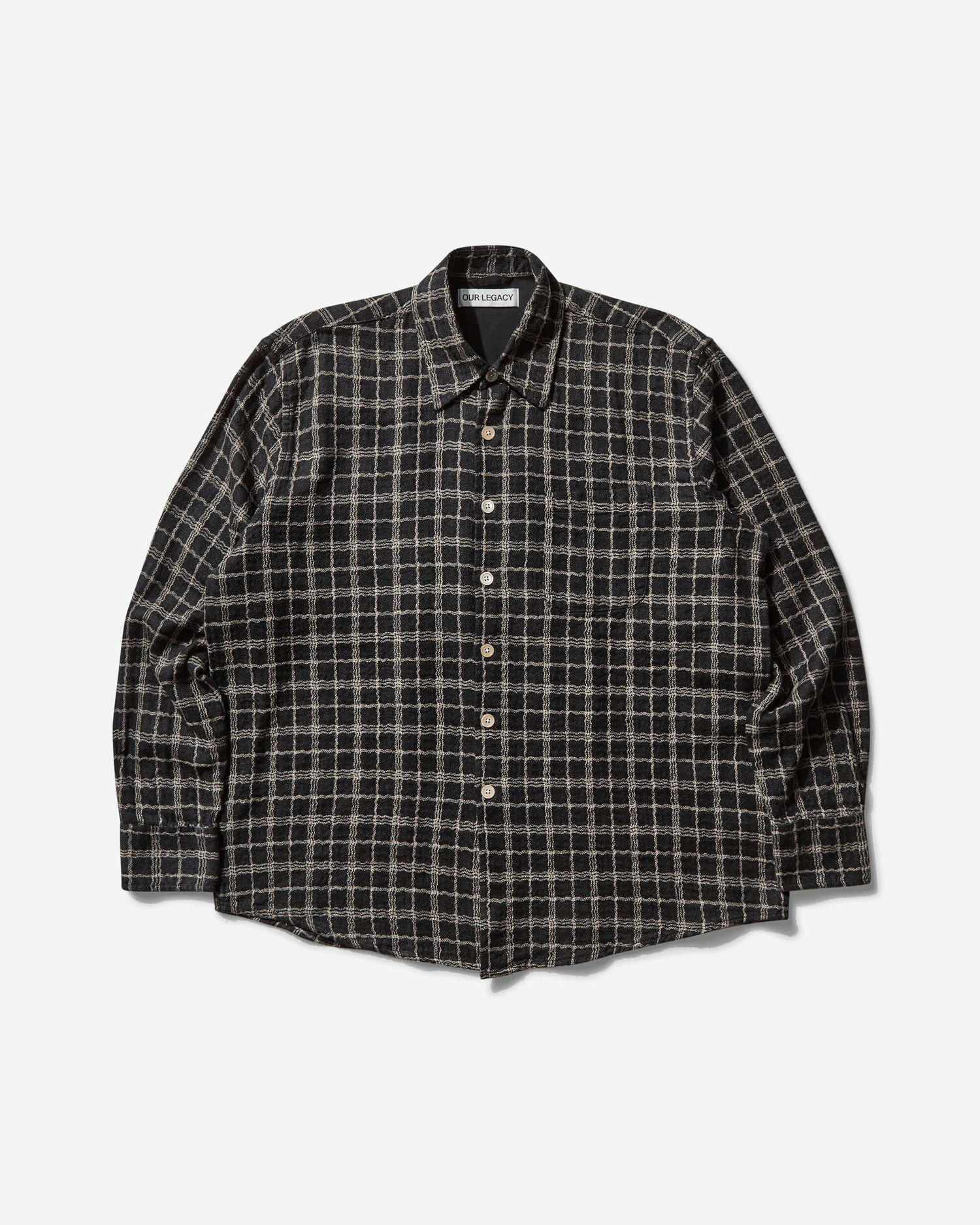 Риза OUR LEGACY Above Shirt Черно | M2252ABF 001, 1