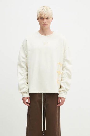 Пуловер A-COLD-WALL* Crewneck Sweatshirt Бежово | ACWMW206, 0