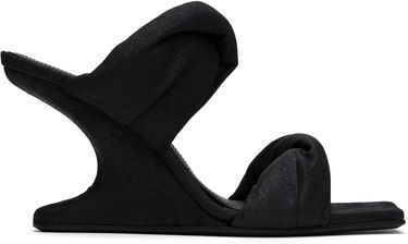 Аксесоари Rick Owens Rick Owens Porterville Cantilever 8 Twisted Heeled Sandals Черно | RP01E7803 LBA, 0