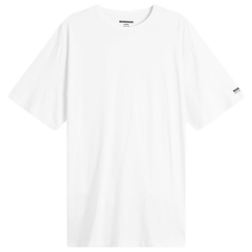 Тениска Neighborhood Classic 2 Pack T-Shirts, Size Large Бяло | 252QTNH-UWM01-WHT