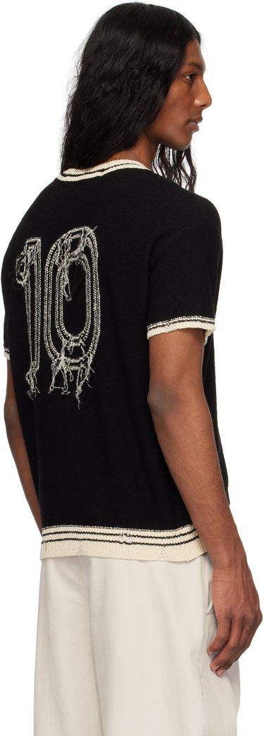 Пуловер Andersson Bell Andersson Bell Football Short Sleeve T-Shirt Черно | atb1285m, 2
