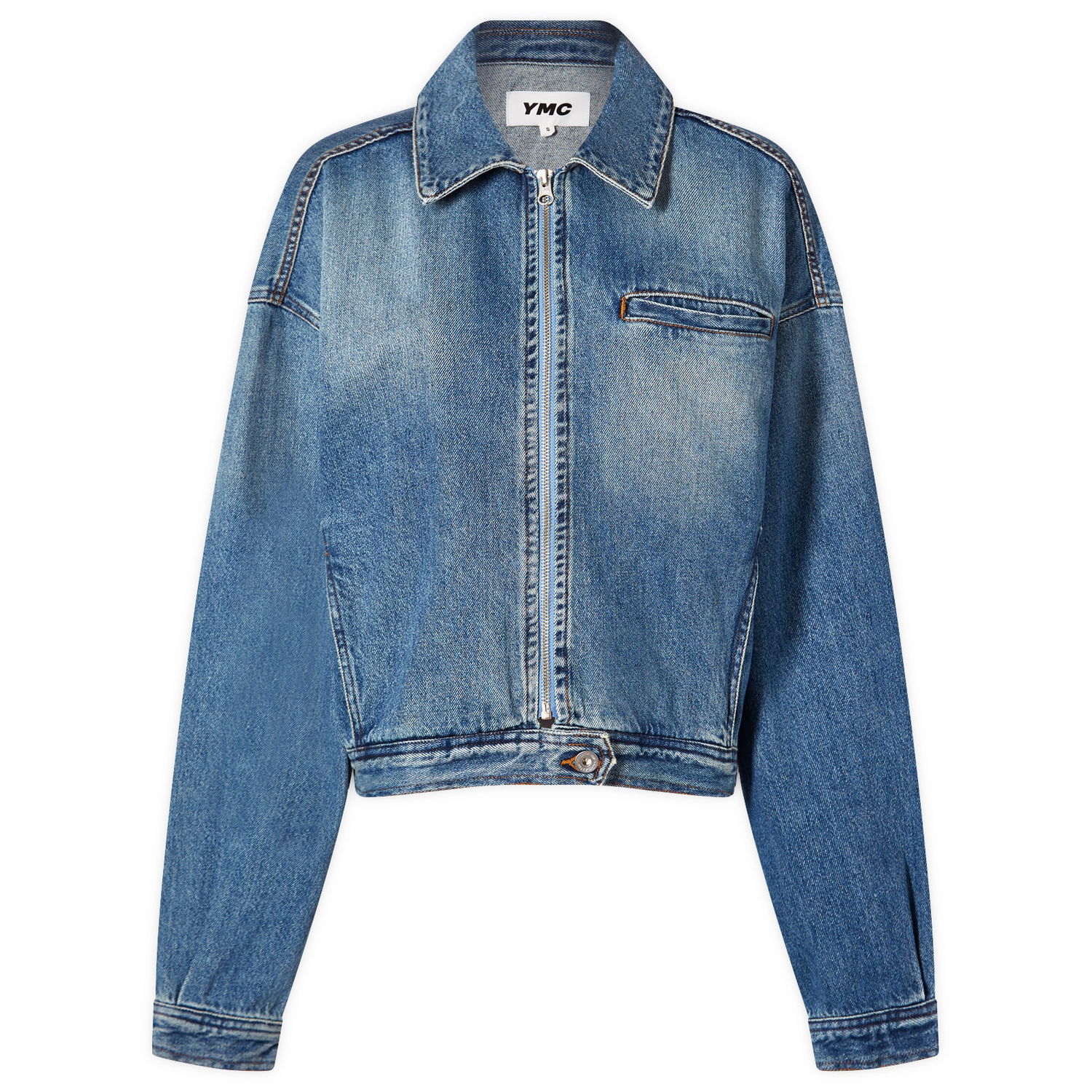 Яке YMC Burnside Denim Jacket Синьо | Q5WMF-40, 0