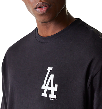 Тениска New Era MLB Food Graphic Oversized Los Angeles Dodgers T-Shirt Черно | 60684280-1, 2