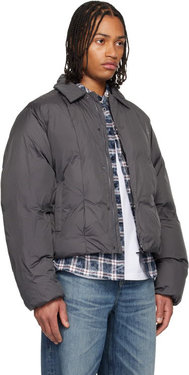 Пухо яке Dime Pleated Puffer Jacket Сиво | DIMEHO252CHR, 1
