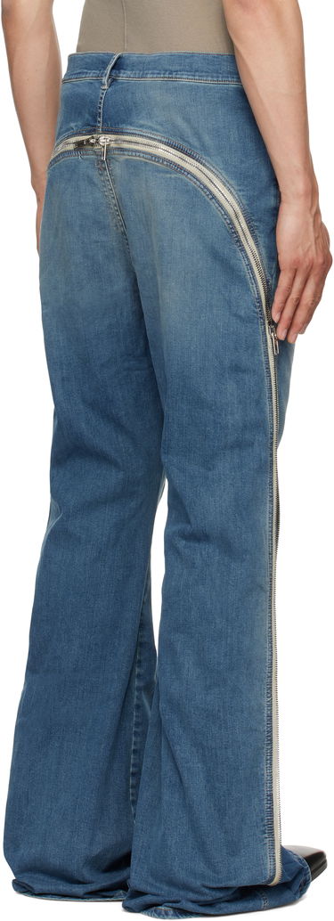 Дънки Rick Owens Rick Owens DRKSHDW Hollywood Bolan Banana Jeans Синьо | DU01E3363 SDWB, 2