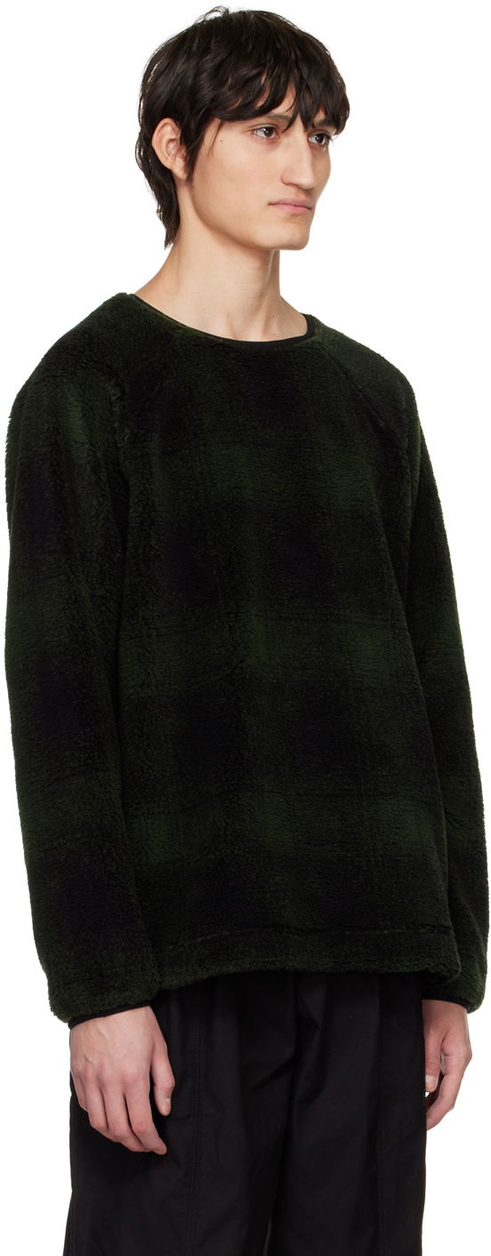 Пуловер YMC YMC Deliverance Fleece Sweatshirt Зелено | P7TME, 1