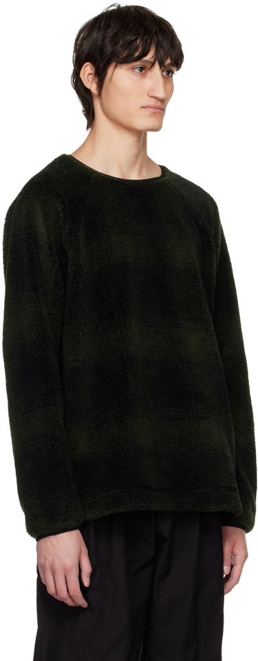 Пуловер YMC YMC Deliverance Fleece Sweatshirt Зелено | P7TME, 1