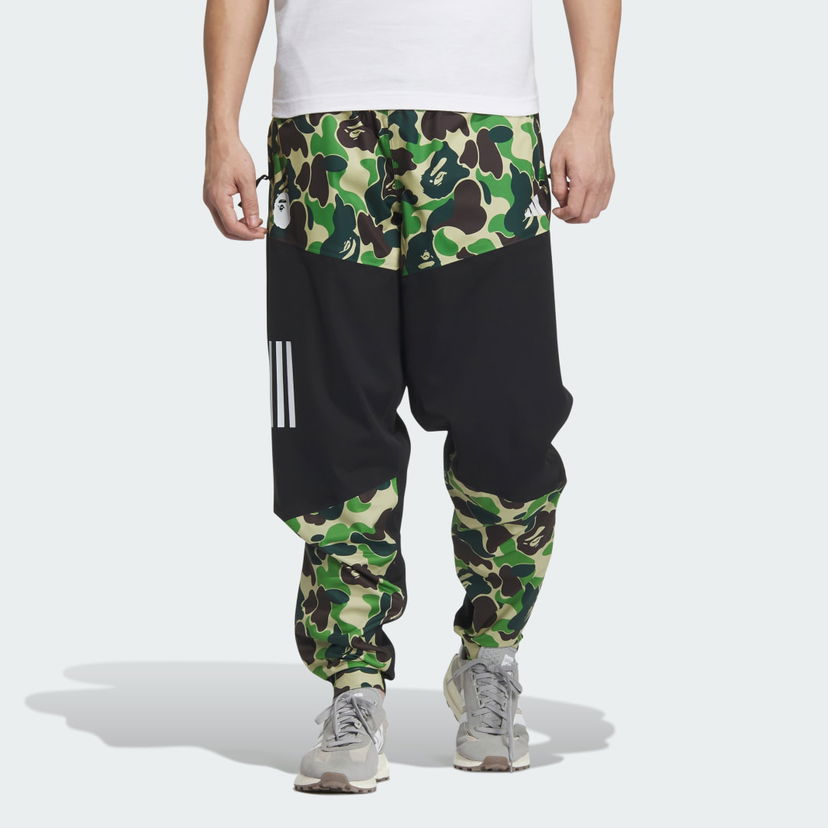 Спортни панталони adidas Performance BAPE x adidas Golf WIND.RDY Зелено | IQ3681