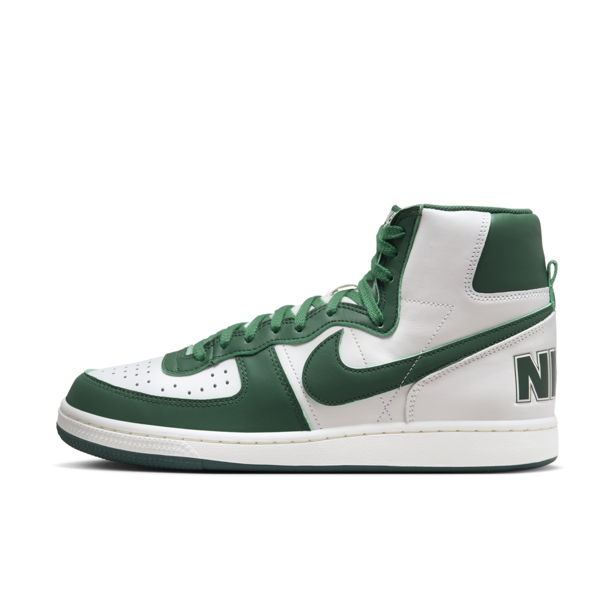 Кецове и обувки Nike Terminator High "Noble Green" Зелено | FD0650-100, 0