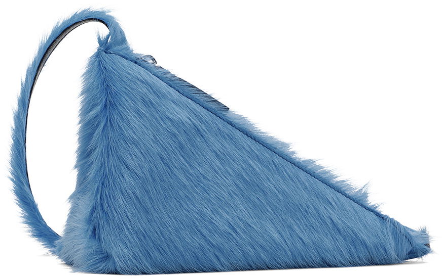 Чанта през рамо Marni Prisma Triangle Bag Синьо | SBMQ0094Q0 P4122, 1