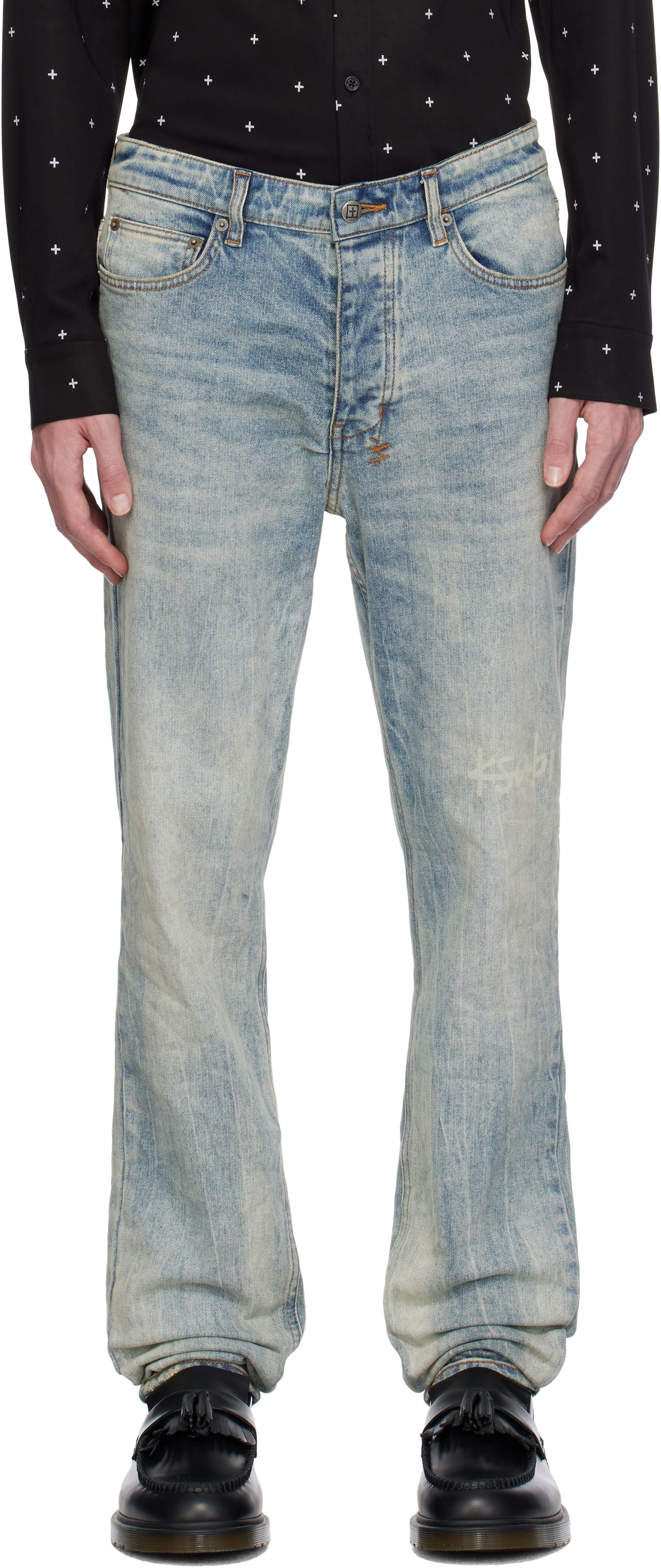 Дънки Ksubi Chitch Stairway Jeans Синьо | MFA24DJ054, 0