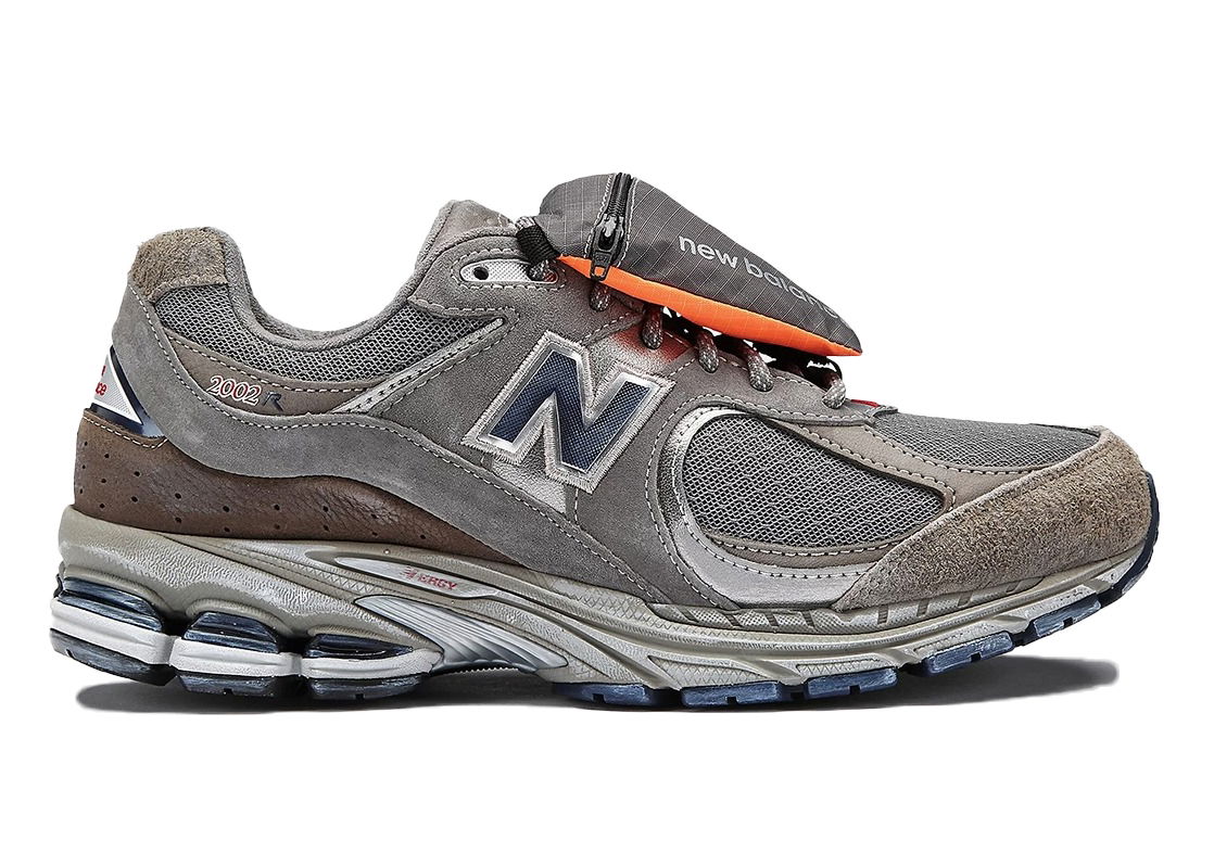 Кецове и обувки New Balance 2002R "Grey Brown Pouch" Сиво | M2002RVA, 0