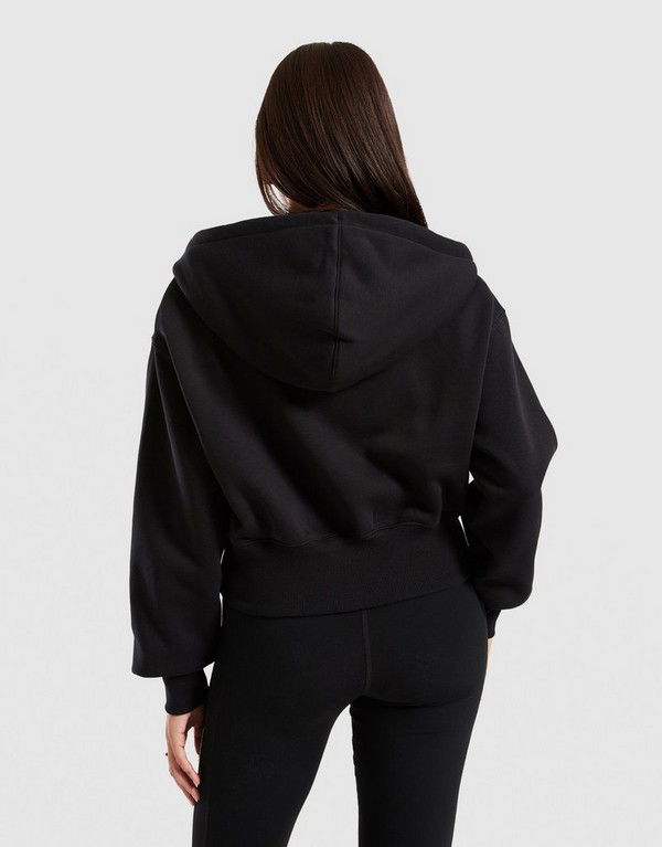 Суитчър Nike Cropped Fleece Hoodie Черно | HV2426-010, 1