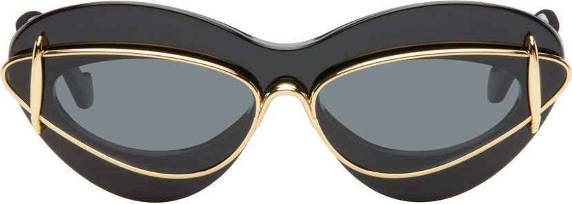 Слънчеви очила Loewe Cateye Double Frame Sunglasses Черно | LW40119I@6701A 192337151095