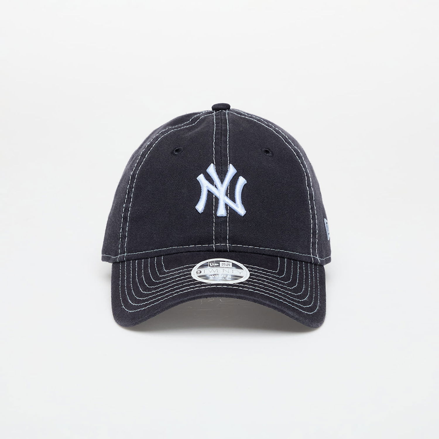 Шапка с козирка New Era New Era New York Yankees 9TWENTY Contrast Stitch Adjustable Cap Тъмно синьо | 60667483, 0