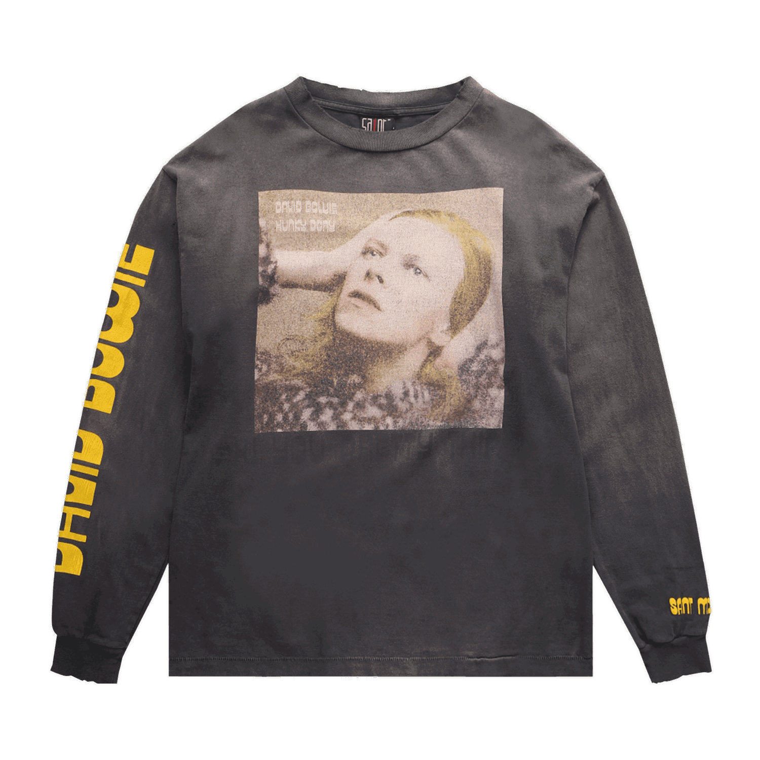 Тениска Saint Michael Hunky Dory Long-Sleeve T-Shirt Черно | SM A22 1111 075, 0