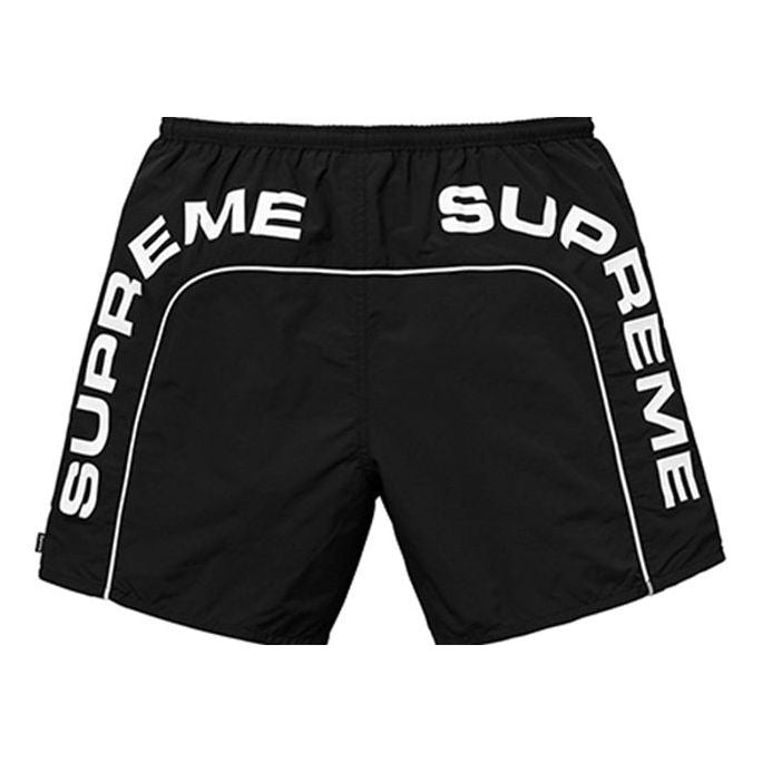 Бански Supreme Arc Logo Water Shorts Черно | SUP-SS18-297