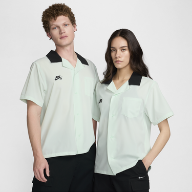 Риза Nike SB Agnostic Icon Shirt Green Black Бяло | FZ4058-394, 4