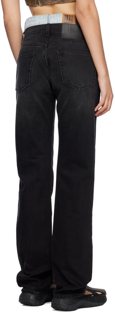 Дънки VETEMENTS VTMNTS Double Waist Jeans Черно | VL16PA400B, 2