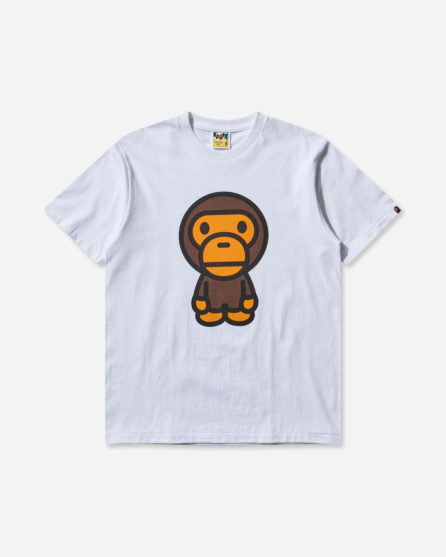 Тениска BAPE Big Baby Milo T-Shirt Бяло | 2L80110002 WHITE, 1