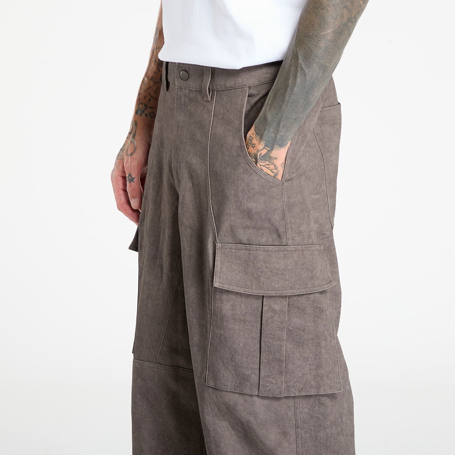 Карго панталони Dime DIME Ultimate Cargo Pants Кафяво | DIMESU2513TAU, 1