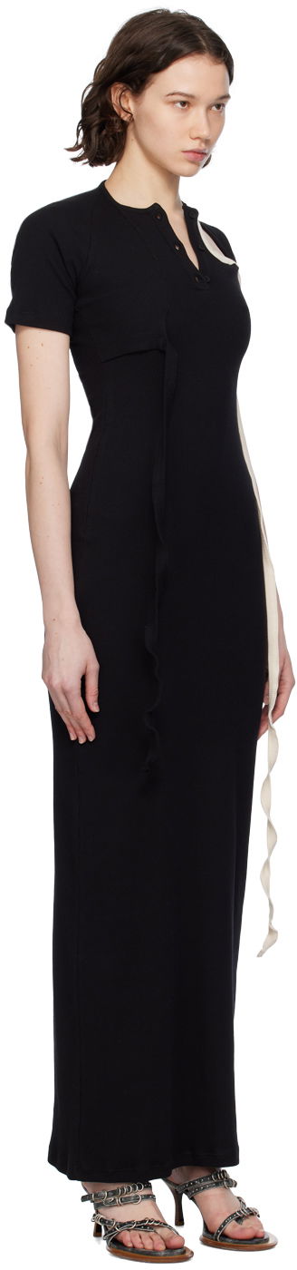 Pокля Ottolinger Ottolinger Maxi Dress Черно | 403803, 1