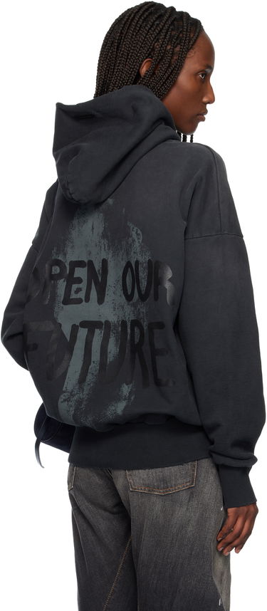 Суитчър Fear of God Educate Distressed Pullover Hoodie Сиво | FG25FW12-12110BHFUS, 2