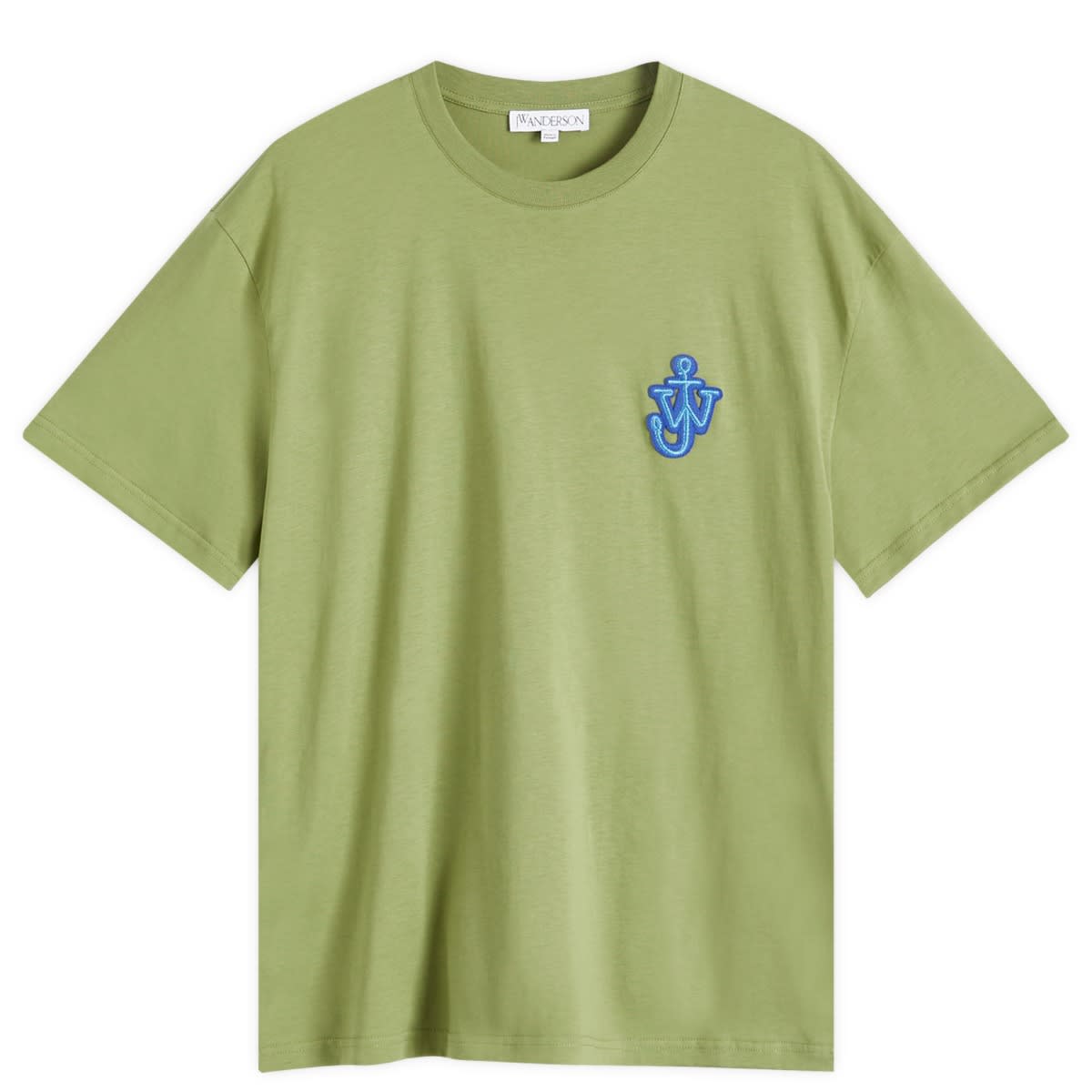 Тениска JW Anderson Anchor Patch T-Shirt Зелено | JT0061-PG0772-591, 0