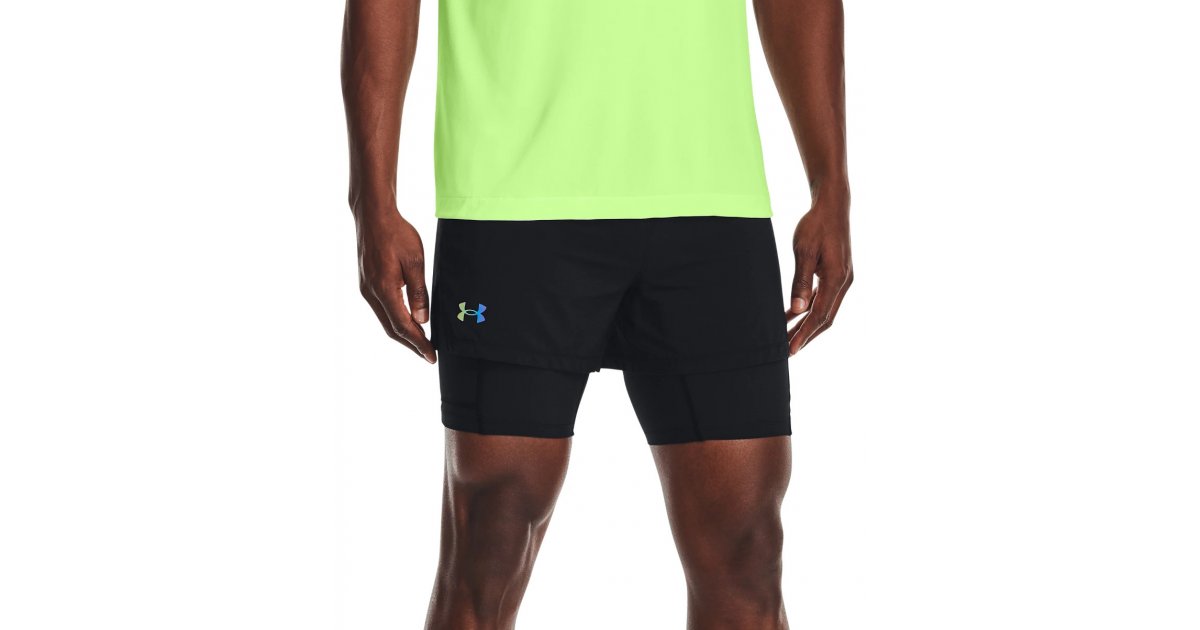 Къси панталони Under Armour 2-in-1 Running Shorts Черно | 1361577-001, 1
